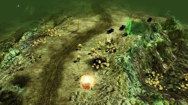 Общий вид на игровую локацию