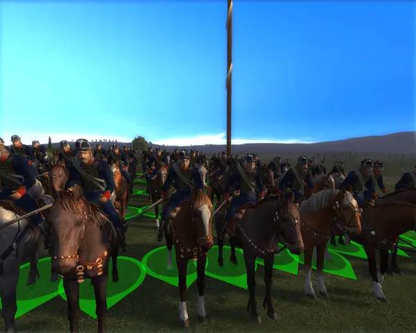 Общий вид на игровую локацию