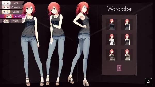 Общий вид на игровую локацию