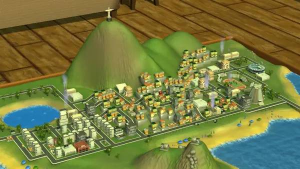 Общий вид на игровую локацию