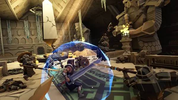 Общий вид на игровую локацию