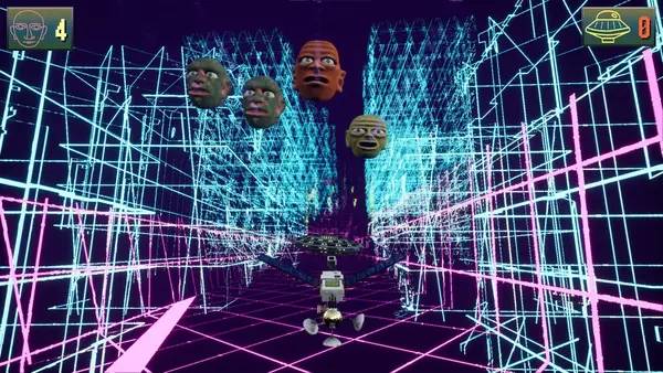 Общий вид на игровую локацию