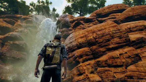 Общий вид на игровую локацию