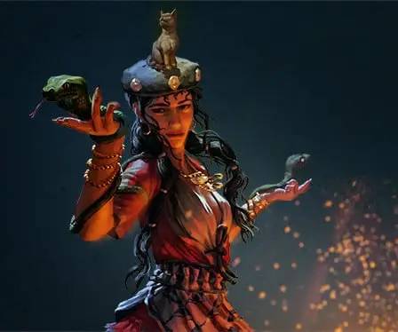 Общий вид на игровую локацию