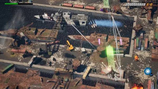 Общий вид на игровую локацию