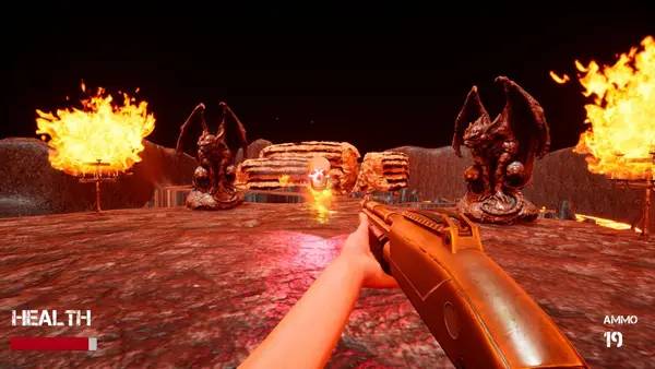 Общий вид на игровую локацию