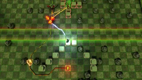 Общий вид на игровую локацию