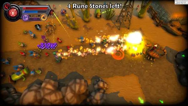 Общий вид на игровую локацию