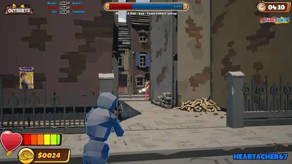 Общий вид на игровую локацию