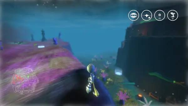 Общий вид на игровую локацию