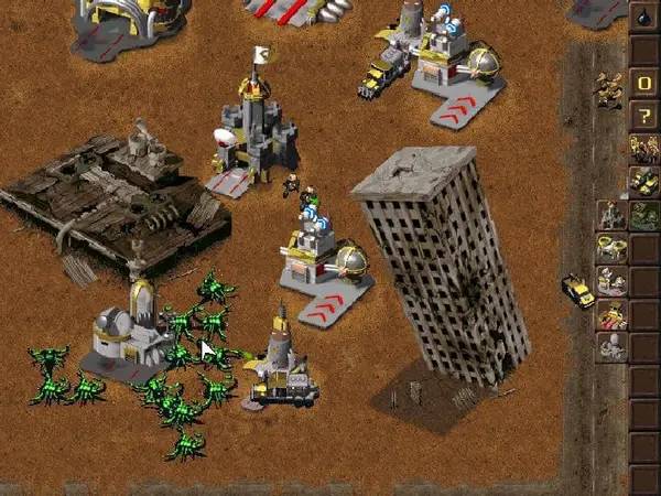 Общий вид на игровую локацию