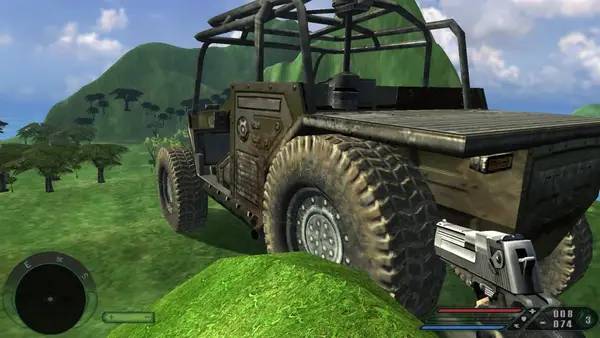 Общий вид на игровую локацию