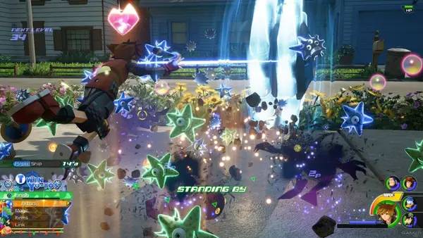 Общий вид на игровую локацию