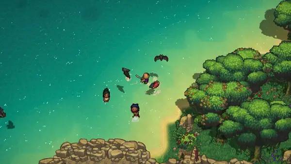 Общий вид на игровую локацию