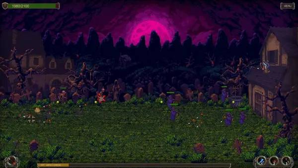 Общий вид на игровую локацию