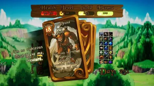 Общий вид на игровую локацию