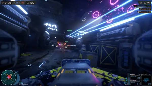 Общий вид на игровую локацию