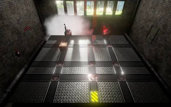 Общий вид на игровую локацию