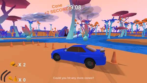 Общий вид на игровую локацию