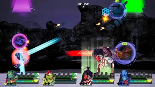 Общий вид на игровую локацию