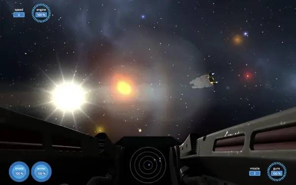 Общий вид на игровую локацию