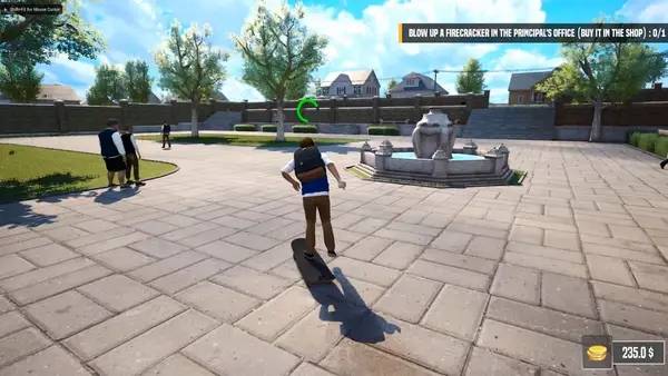 Общий вид на игровую локацию