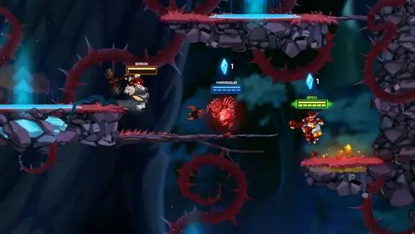 Общий вид на игровую локацию