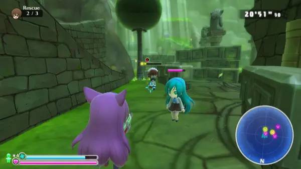 Общий вид на игровую локацию