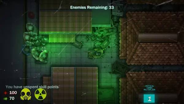 Общий вид на игровую локацию