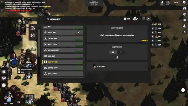 Общий вид на игровую локацию