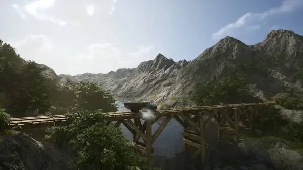 Общий вид на игровую локацию