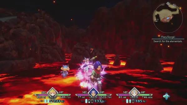 Общий вид на игровую локацию