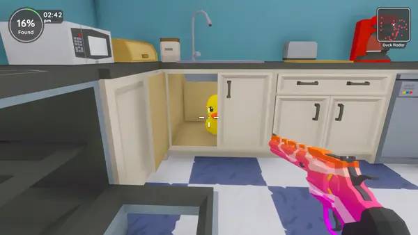 Общий вид на игровую локацию