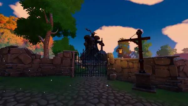 Общий вид на игровую локацию