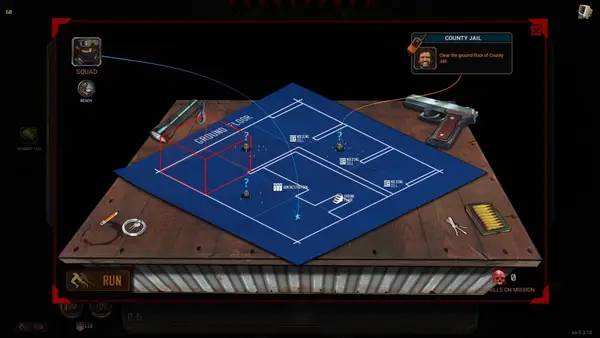 Общий вид на игровую локацию