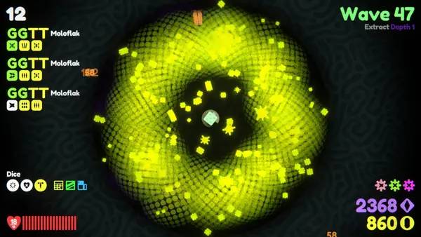 Общий вид на игровую локацию