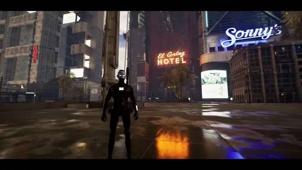 Общий вид на игровую локацию