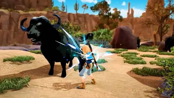 Общий вид на игровую локацию