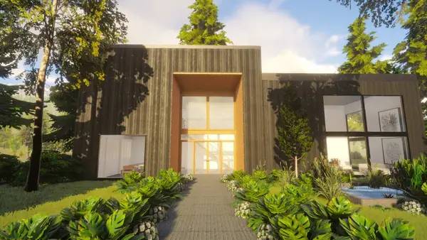 Общий вид на игровую локацию