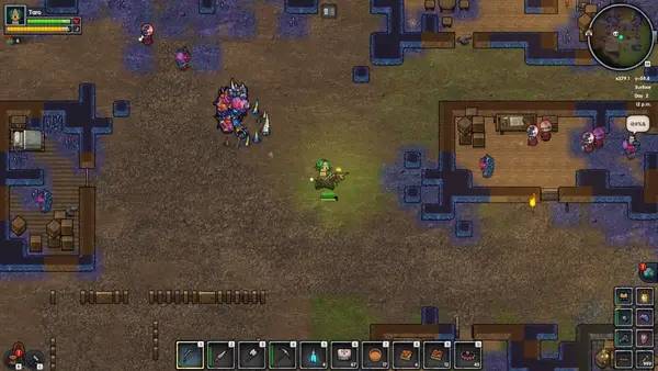 Общий вид на игровую локацию