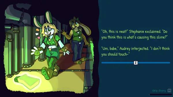 Общий вид на игровую локацию