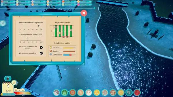 Общий вид на игровую локацию