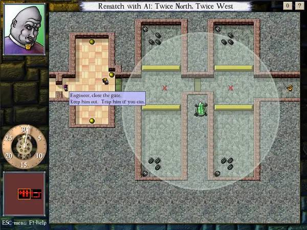 Общий вид на игровую локацию