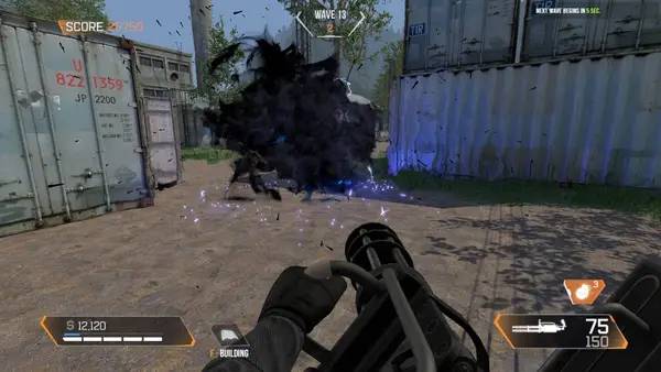 Общий вид на игровую локацию