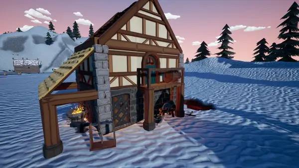 Общий вид на игровую локацию