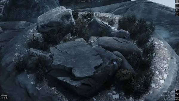 Общий вид на игровую локацию