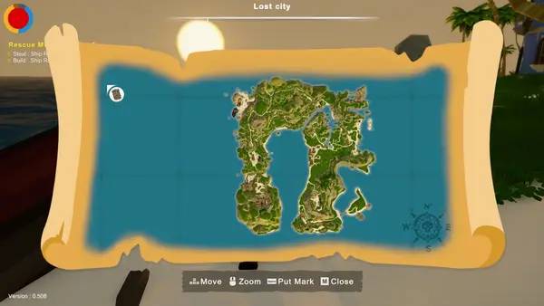 Общий вид на игровую локацию