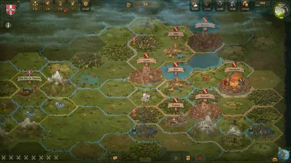 Общий вид на игровую локацию