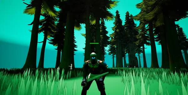 Общий вид на игровую локацию