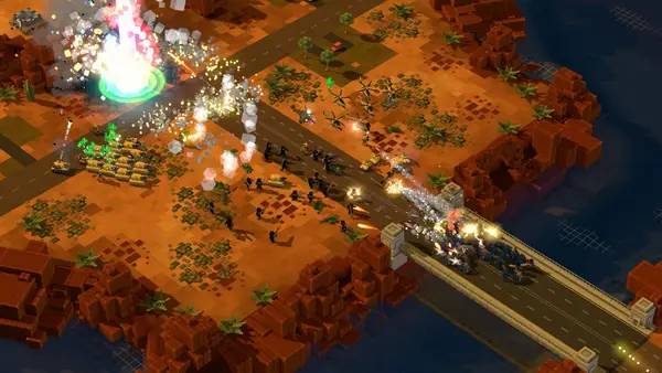 Отображение результата после выполнения миссии в 9-Bit Armies  A Bit Too Far
